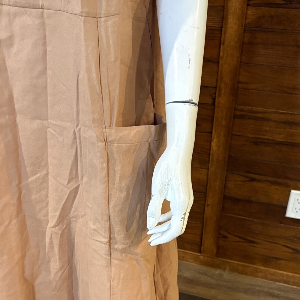 Source Unknown Tan Maxi Dress - Picture 2 of 3